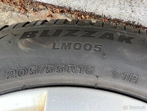 ORIGINAL ŠKODA OCTAVIA 3 disky 5x112 R16 205/55 R16 ZIMA - 7