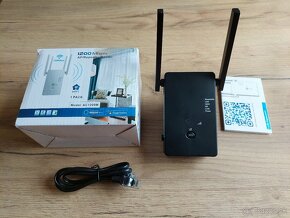 Wi-Fi Repeater, zosilňovač, 1200 Mbit/s, 2x LAN, 2,4GHz /5G - 7