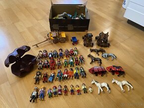 Playmobil retro figúrky (34ks) + príslušenstvo - 7