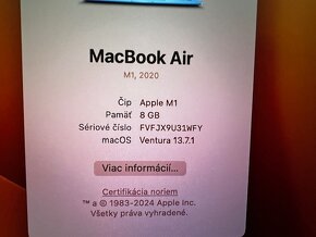 Apple MacBook Air (M1, 2020) /SUPER CENA/ - 7