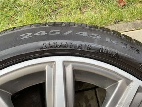 Orig. Alu disky. BMW- M  5x112 8jx18 245 45 18 Letné - 7