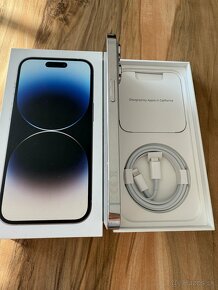 Predám Apple iPhone 14 PRO 256GB Silver Prasknutý displej - 7