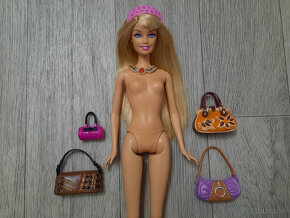 Barbie bruneta plastové telo a doplnky pre barbie - 7