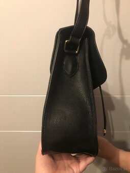 Čierna aktovka / kabelka crossbody - 7