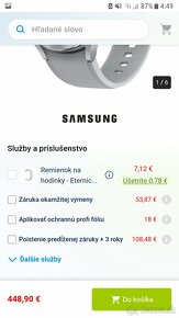 Inteligetne hoďinki Samsung galaxy LTE +GPS WIFI - 7