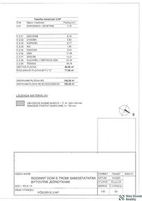 Developerský projekt 42 b.j. s ÚR , obec Nemčice, okres Topo - 7