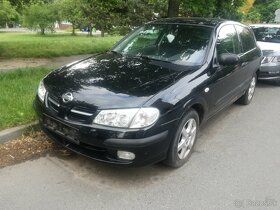 NISSAN ALMERA 1.5i 66kW, r.v.9/2000, ČR doklady, SPZ - 7