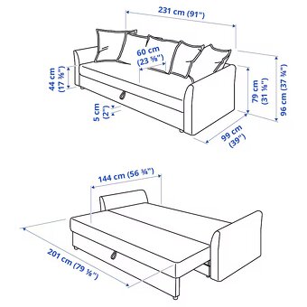 Sedačka IKEA - 7