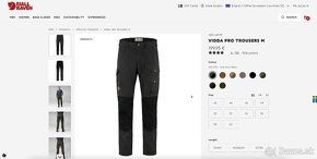 Outdoorové nohavice Fjallraven Vidda Pro Trousers M - 7