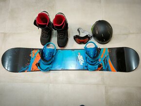 Predam komplet set na snowboard Gravity - 7