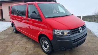 Vw T5 Transporter Long 2.0 Tdi,62 kw,9míst,2014,Bez koroze - 7