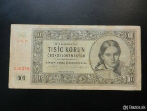 Bankovka 1000Kčs 1945 - 7