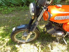 Predám Simson Enduro S51 r.v.90, 12V - 7