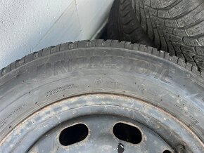 Plechové disky 5x100 so zimnými pneu 195/65 R15 - 7