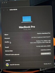 MacBook Pro 15,4" - 7