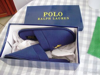 Papuče Polo by Ralph Lauren tmavomodré, vel.39, PC 73,90 eur - 7