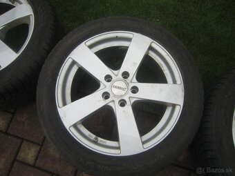 17" AL disky Dezent rozteč112 sozimnymi pneu 225/50R17 98H - 7