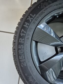 Predám origo. disky Škoda Nanuq 5x112 R17 a zimné pneu. - 7