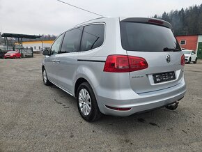 VW Sharan 2.0 4x4 103kW DSG 7 miest bi-xenon ťažné  WEBASTO - 7