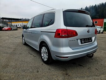 VW Sharan 2.0 4x4 103kW DSG 7 miest bi-xenon ťažné  WEBASTO - 7