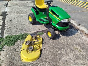 Predám traktorovú kosačku JOHN DEERE X120 Automatic - 7