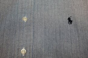 Oversize pánska jeansová košeľa Ralph Lauren v. L - 7