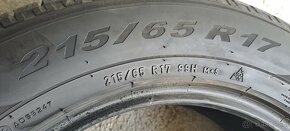 215/65 r17 zimné pneumatiky Pirelli - 7