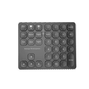 bezdrôtová bluetooth numpad keyboard, číselná klávesnica so - 7