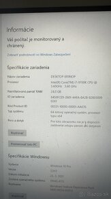 Herný PC s Intel Core i7 a GTX 1060 - 7