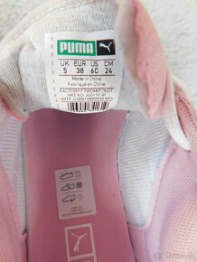 Nové kožené tenisky Puma Junior Suede 38 - 7