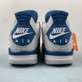 NIKE AIR JORDAN 4 MILITARY BLUE - 7