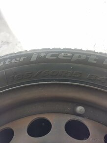 Predám zimné gumy značky Hankook icept rs2 185/60 r 15 5x100 - 7