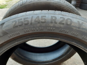 255/45 R20  -2 kusy letné Continental - 7