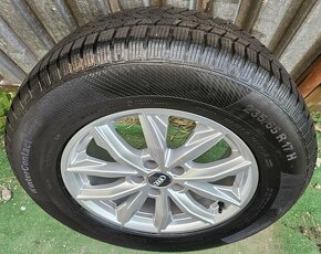 Atraktívna, orig. zimná sada AUDI - 5x112 r17 + 235/65 R17 - 7