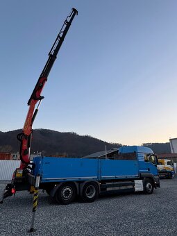 MAN TGS-440, Valník s hydraulickou rukou PALFINGER, EURO 6 - 7