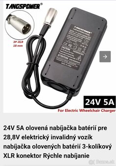 Predám elektrický invalidný vozík - 7