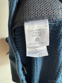 Devold Egga Grid Merino Vest M Seablue - 7