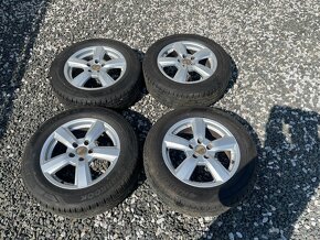 Alu disky značky MEGA WHEELS r16C + letné pneu - 7