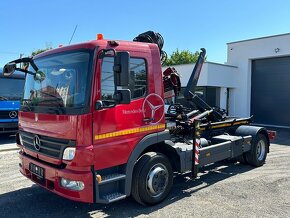 MERCEDES-BENZ ATEGO 1218 HÁKOVÝ NAŤAHOVÁK + HYDRAULICKÁ RUKA - 7