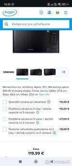 Mikrovlnná rúra (Samsung) - 7