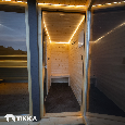 Útulná záhradná sauna TIKKA model Ilmaa - 7