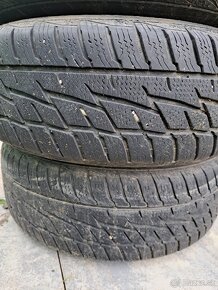 Hliníkové disky Opel R15 rozteč 5x110, zimné pneu 205/60R15 - 7