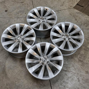 Originál Volkswagen SCIROCCO disky 5x112 R18 ET41 - 7