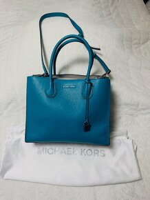 Nádherná tyrkysová kabelka zn. Michael Kors originál - 7