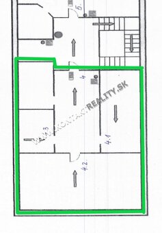 Kancelária 70 m2, ul. Alžbetina, Staré mesto, Košice - 7