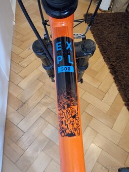 Detský bicykel Expl 500 20" 6-9 rokov oranžový

 - 7