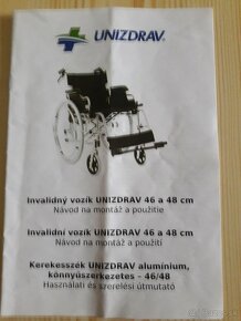 Mechanický invalidný vozík Unizdrav - 7