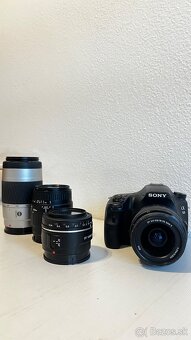 Sony alpha a58 ( + objektivy a prislušenstvo) - 7