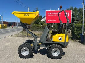 Dumper Wacker Neuson 1001, 2021 rv, 132mth ako nové - 7