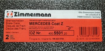 Zimmermann Coat Z brzdove kotuče komplet - 7